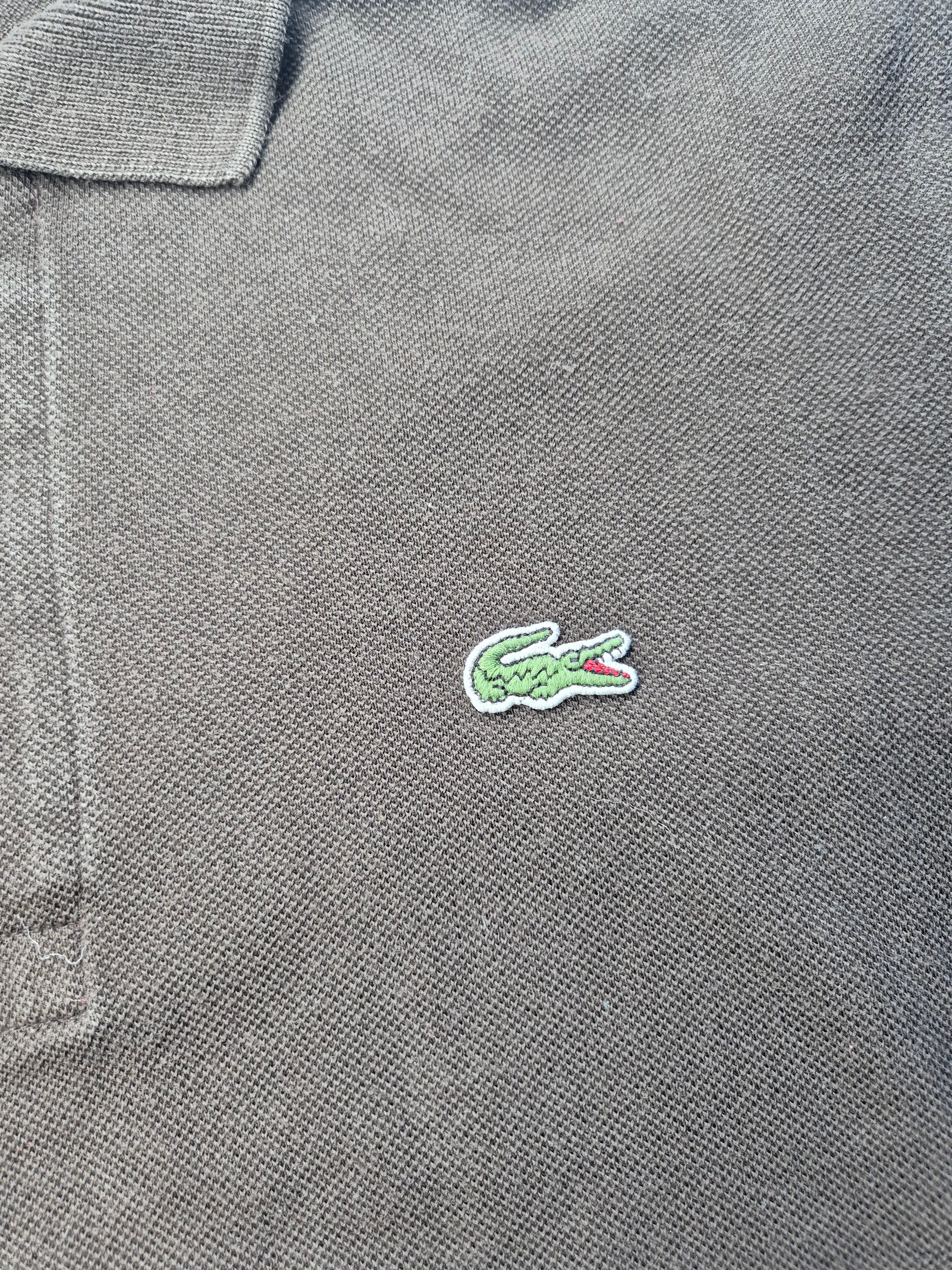 Lacoste Long Sleeve Polo Brown (S)