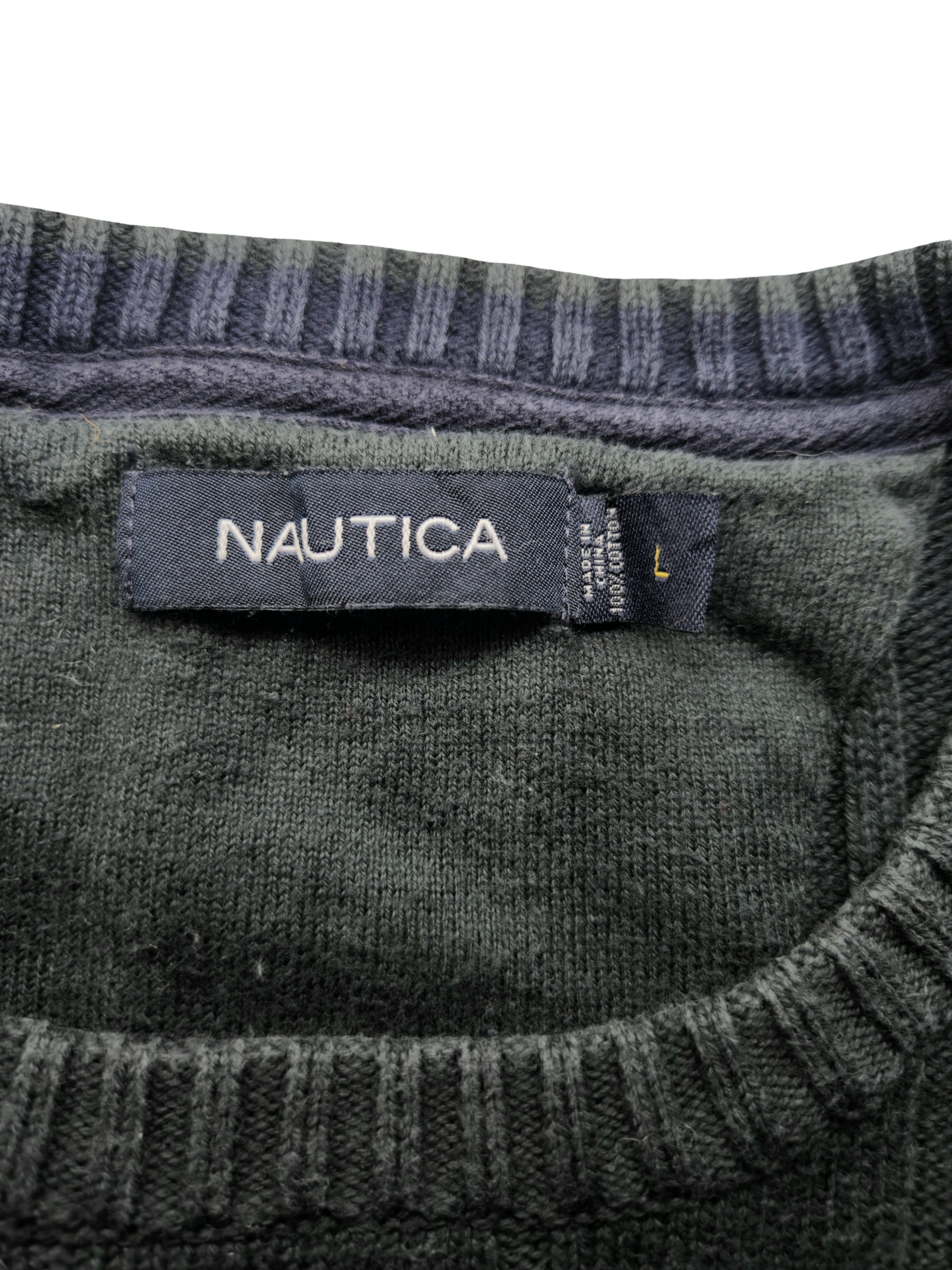 Nautica Sweater Green (L)