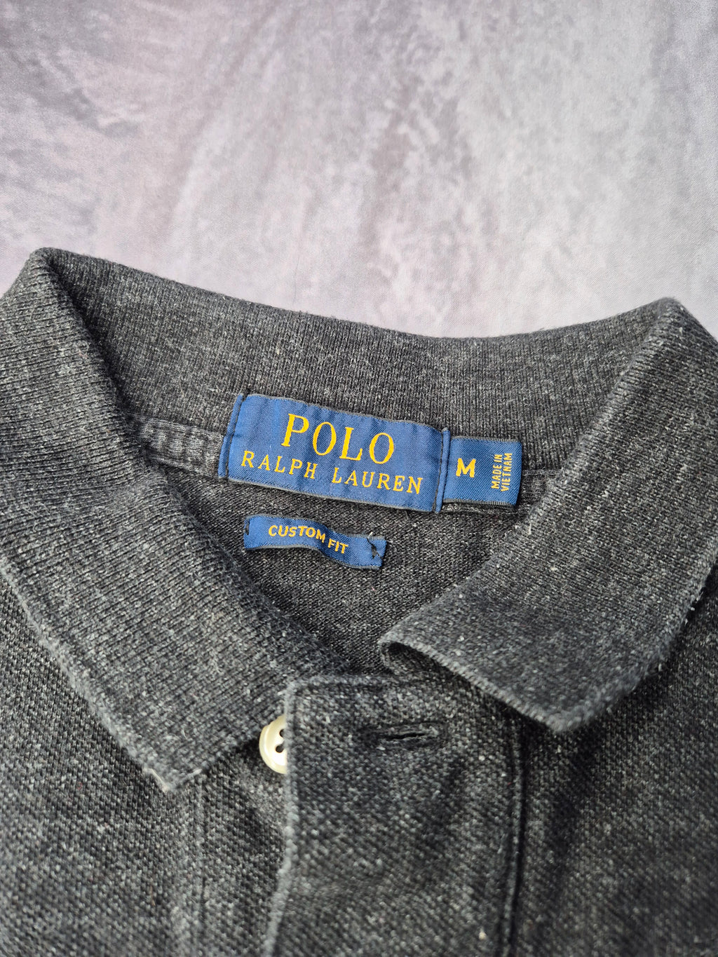 Ralph Lauren Polo Shirt Grey (M)