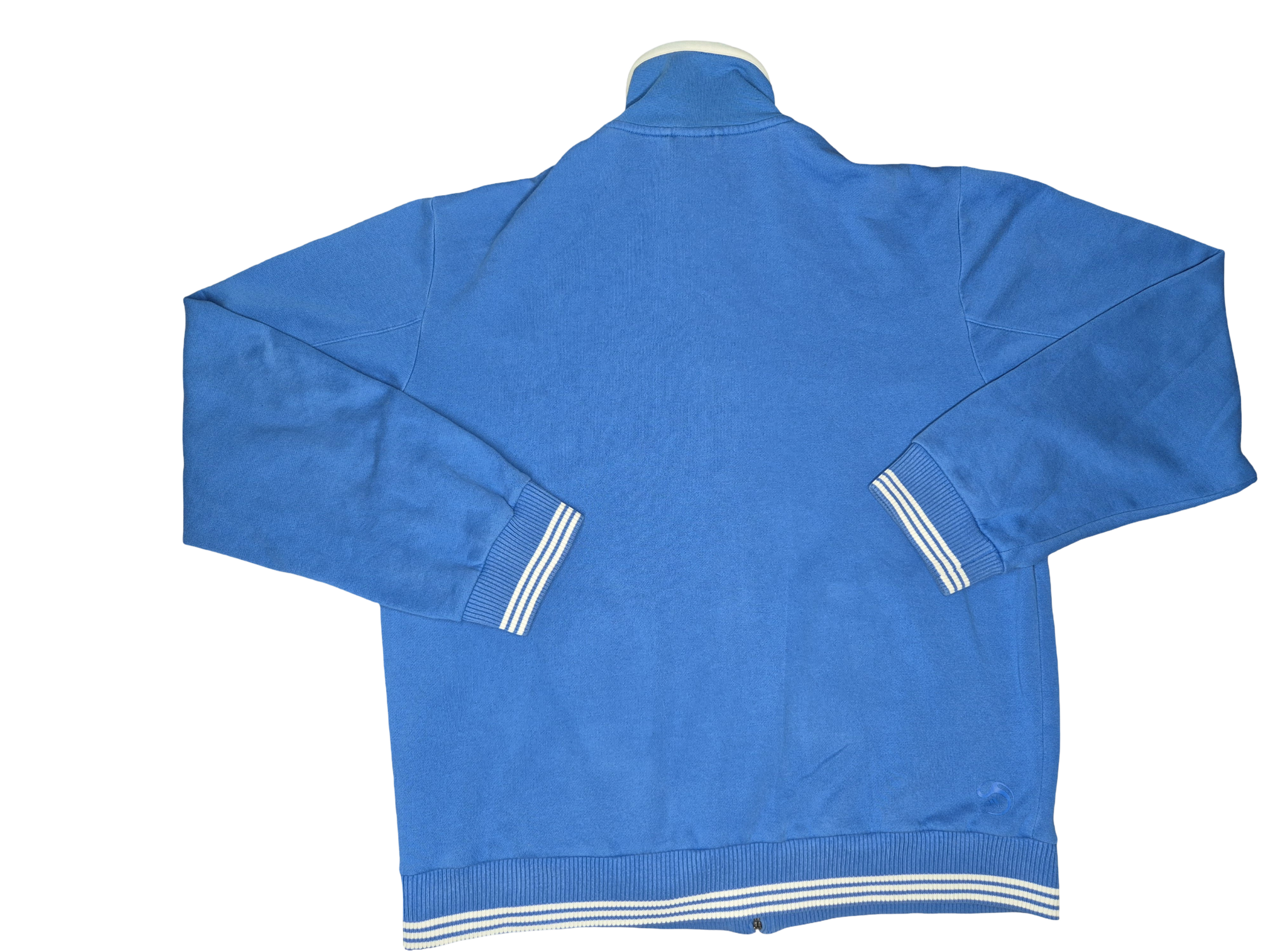 Vintage Adidas Italy Euro 2008 Track Jacket Blue (XL)