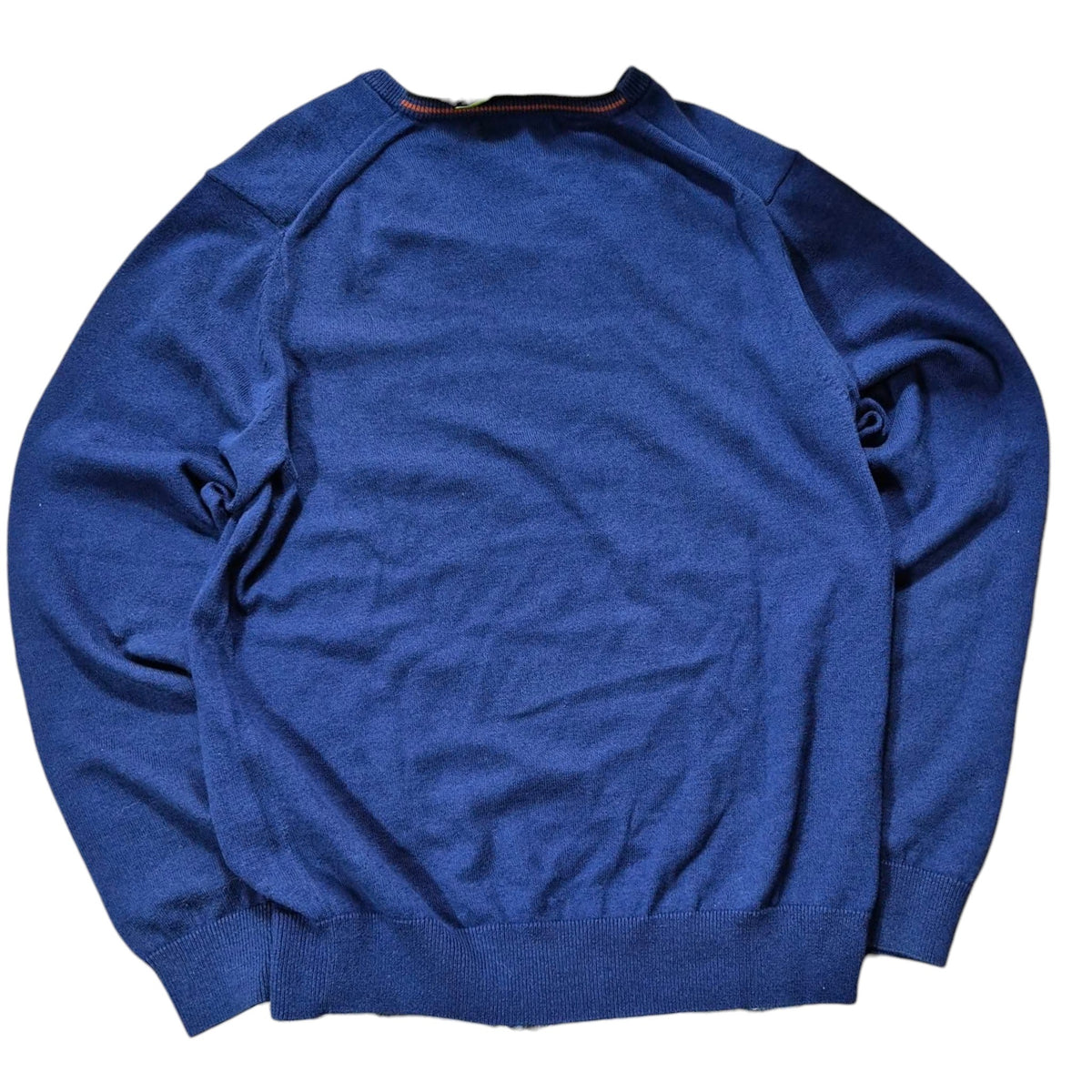 Fred Perry V-Neck Pullover Blau (M)