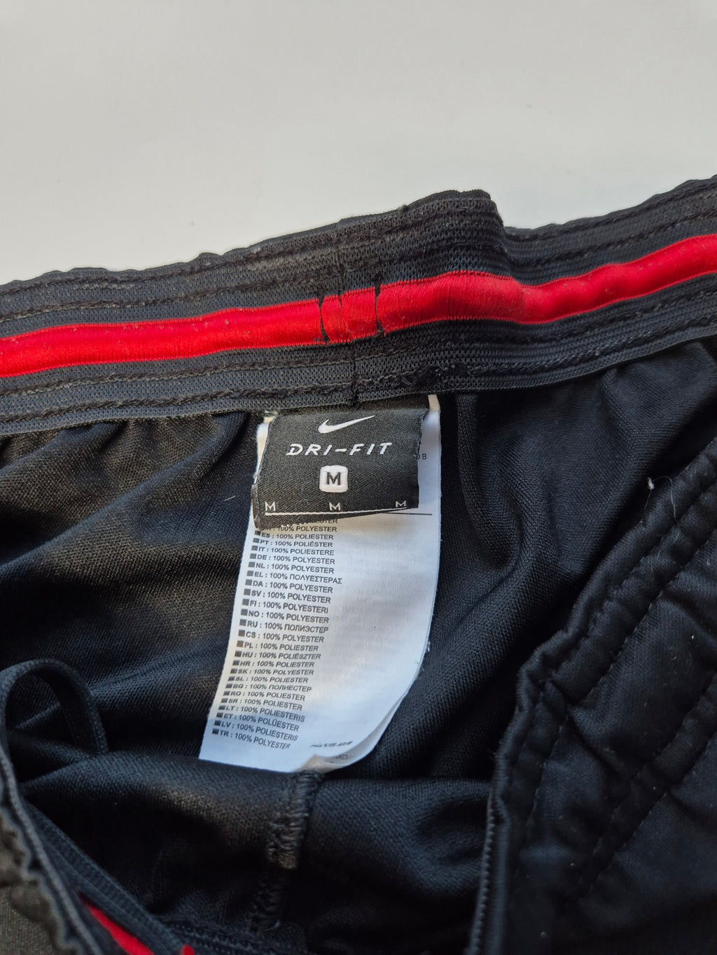 Nike Atlético Madrid Track Pants Black Red (M)