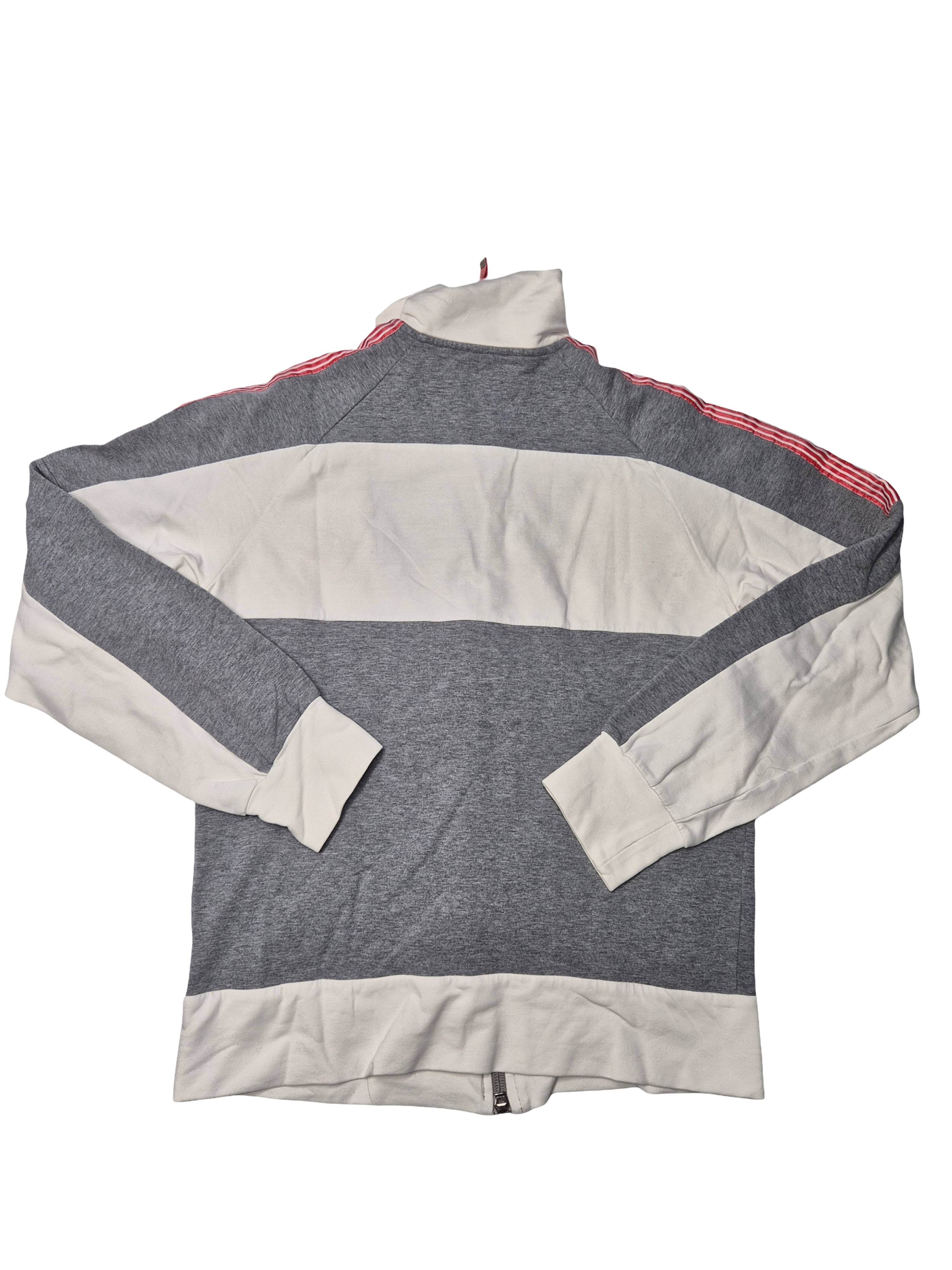 EA7 Emporio Armani Track Jacket Vintage Grey White (M)