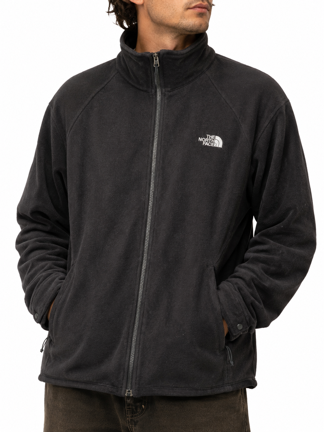 The North Face Fleece Jacket Black (L)