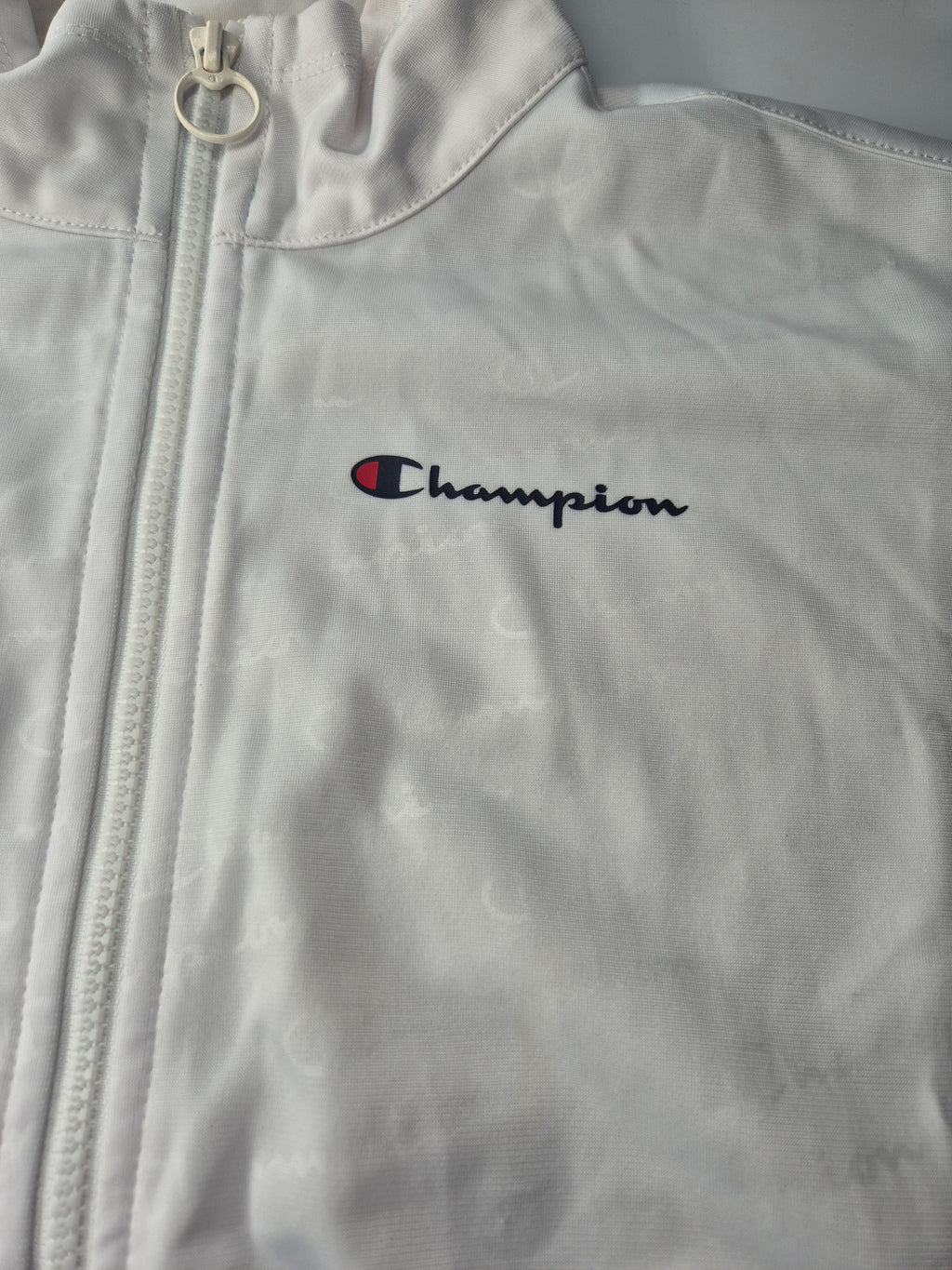 Champion Track Jacket White (S)