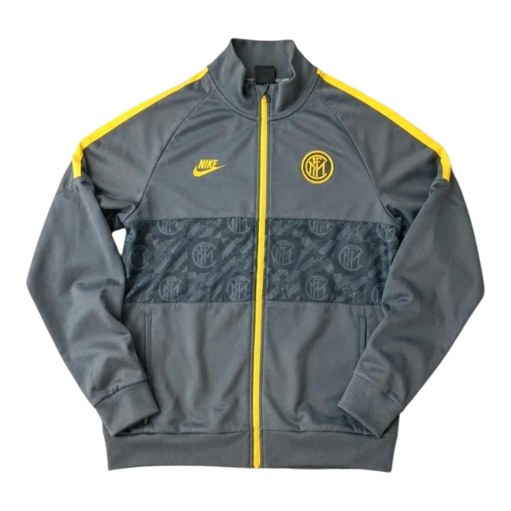 Nike Inter Milan Track Jacket Grey Yellow (L)