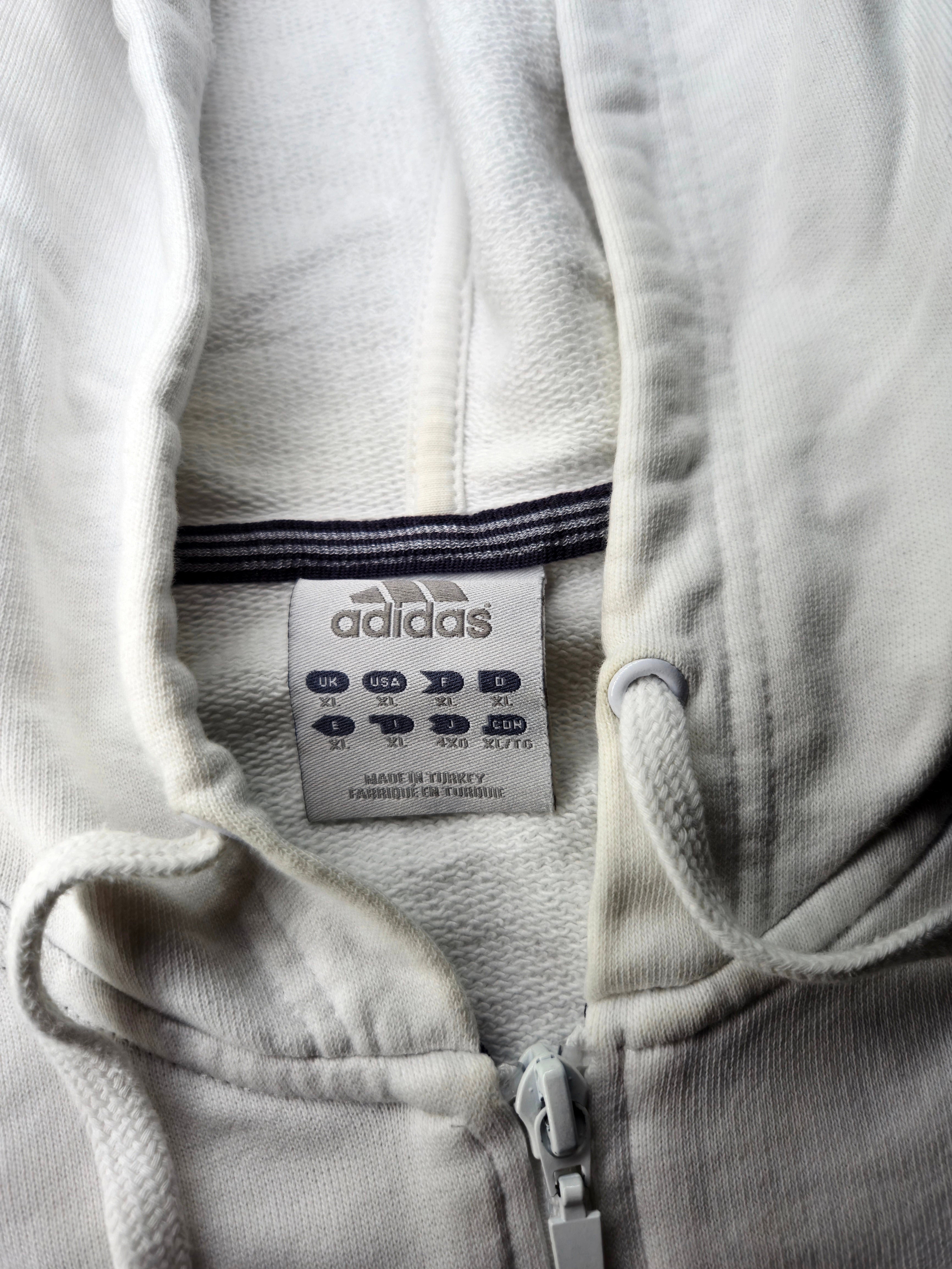 Adidas Zip-Hoodie White (XL)