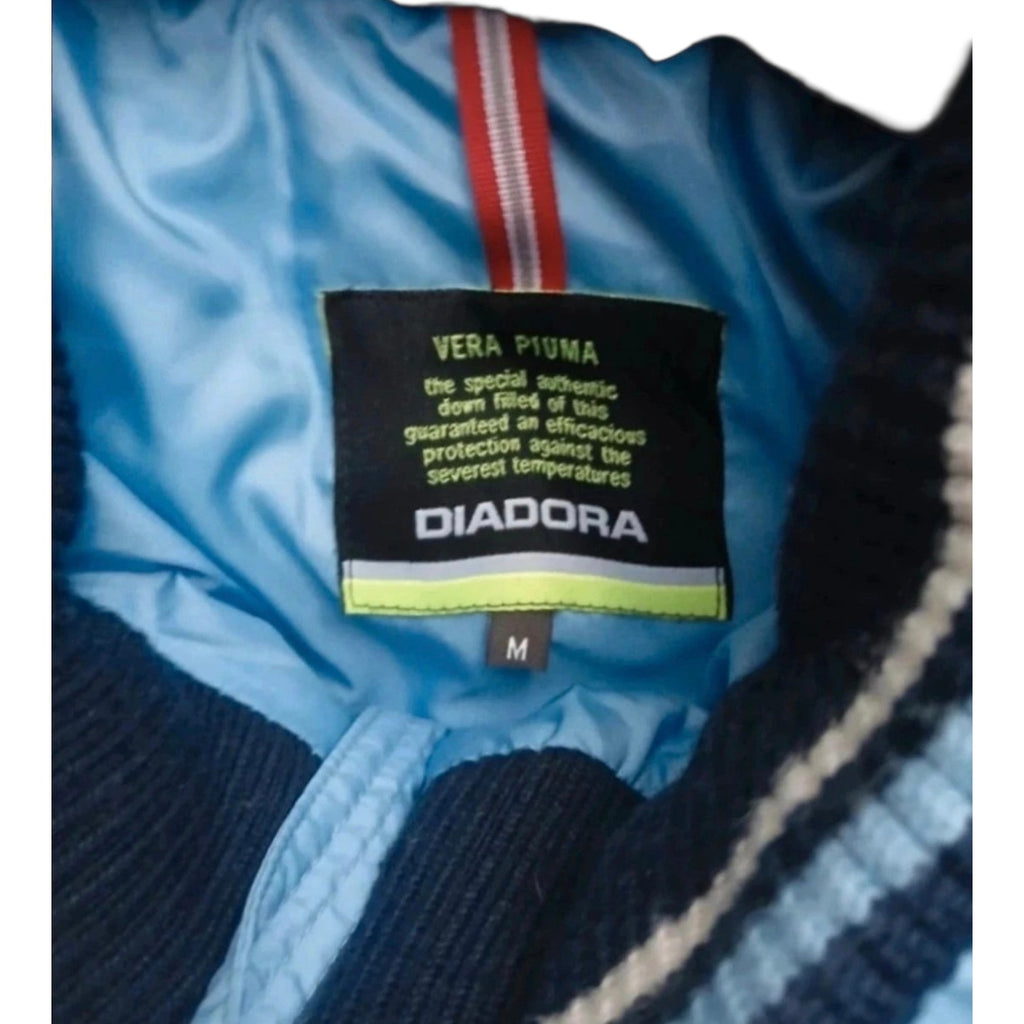 Diadora SSC Napoli Puffer Jacket Blue (M)