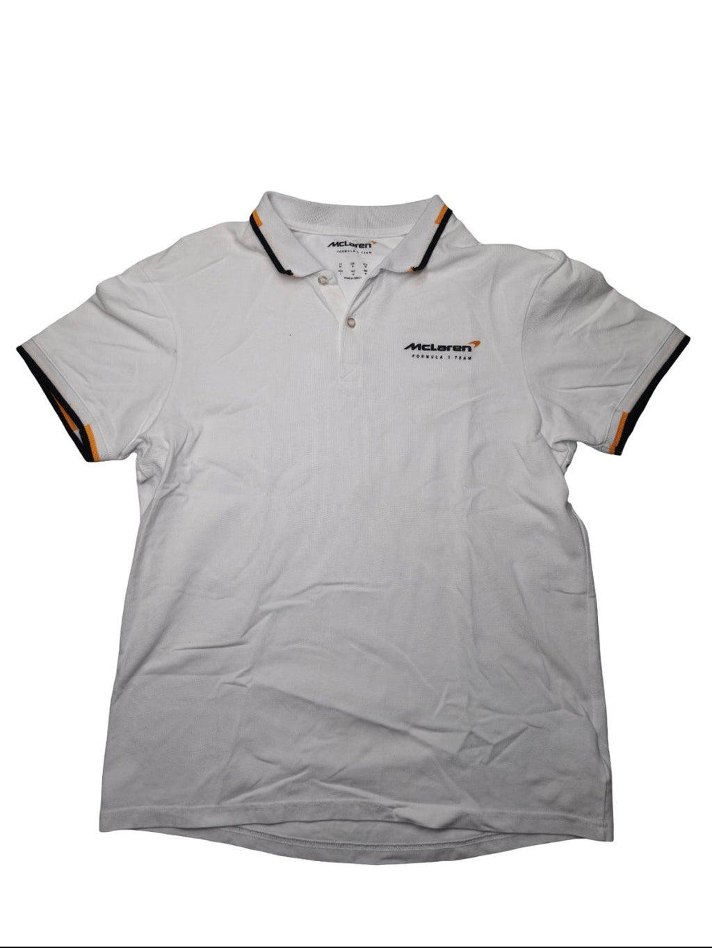 McLaren F1 Team Polo White (M)