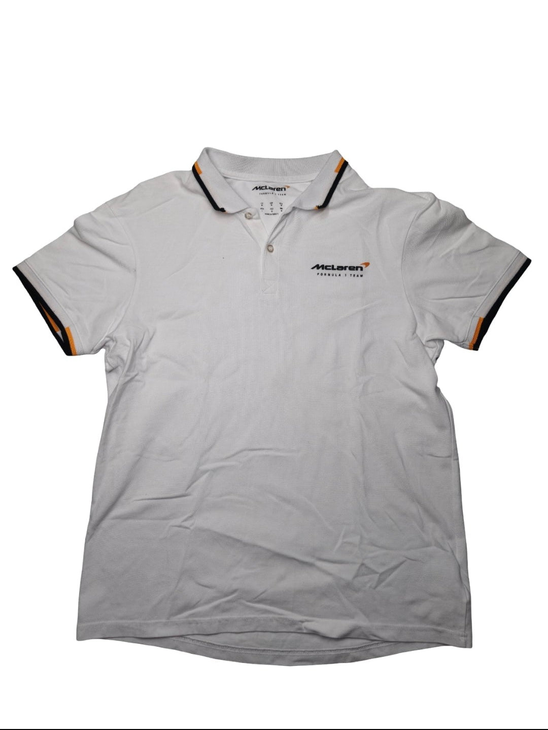 McLaren F1 Team Polo White (M)