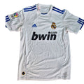 Real Madrid Adidas Trikot 2010/11 Weiß M Vintage Y2K