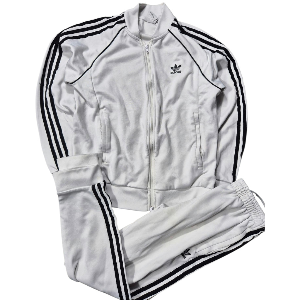 Adidas Firebird Originals Tracksuit Weiß Schwarz (S)