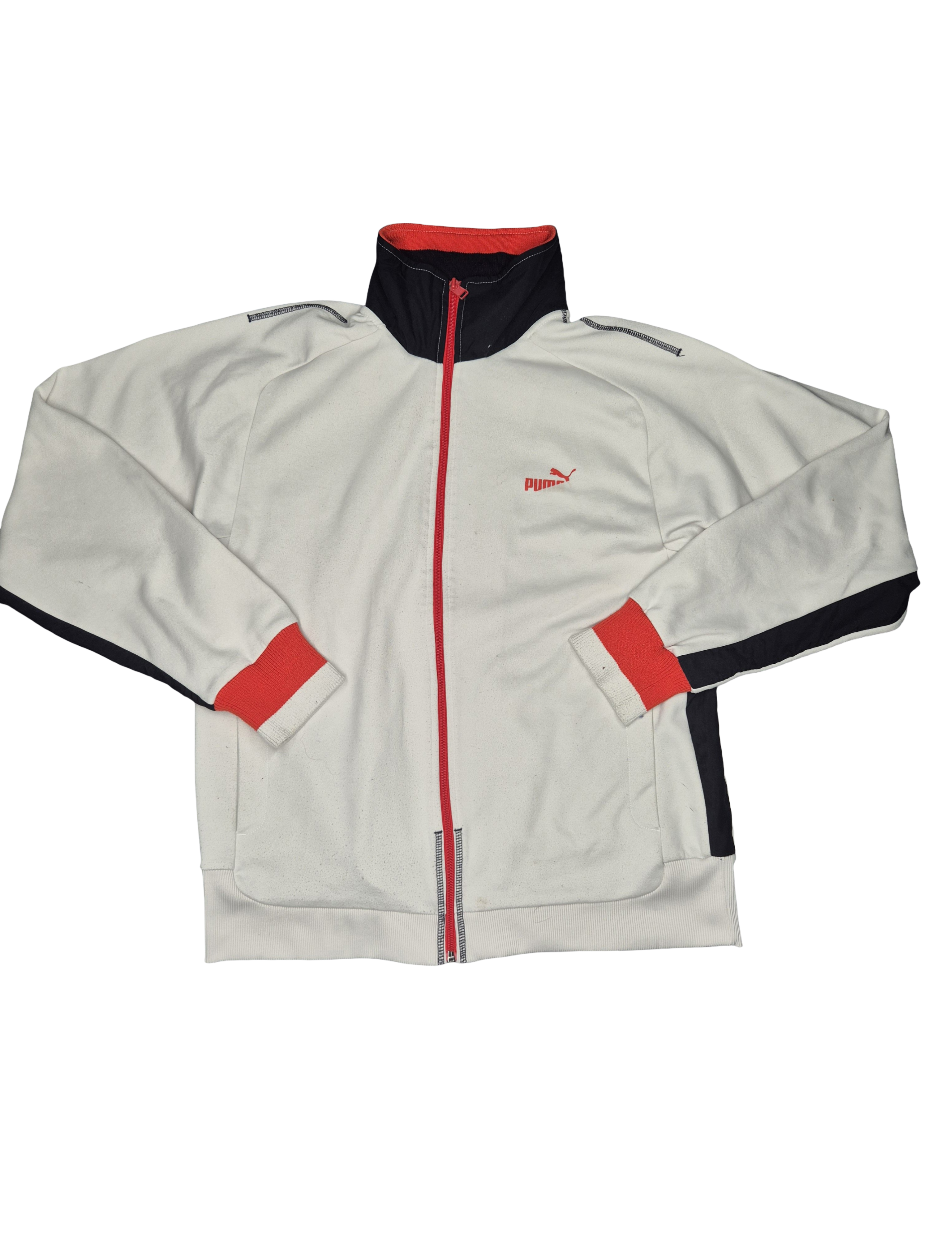 Puma Vintage Track Jacket White Red (M)