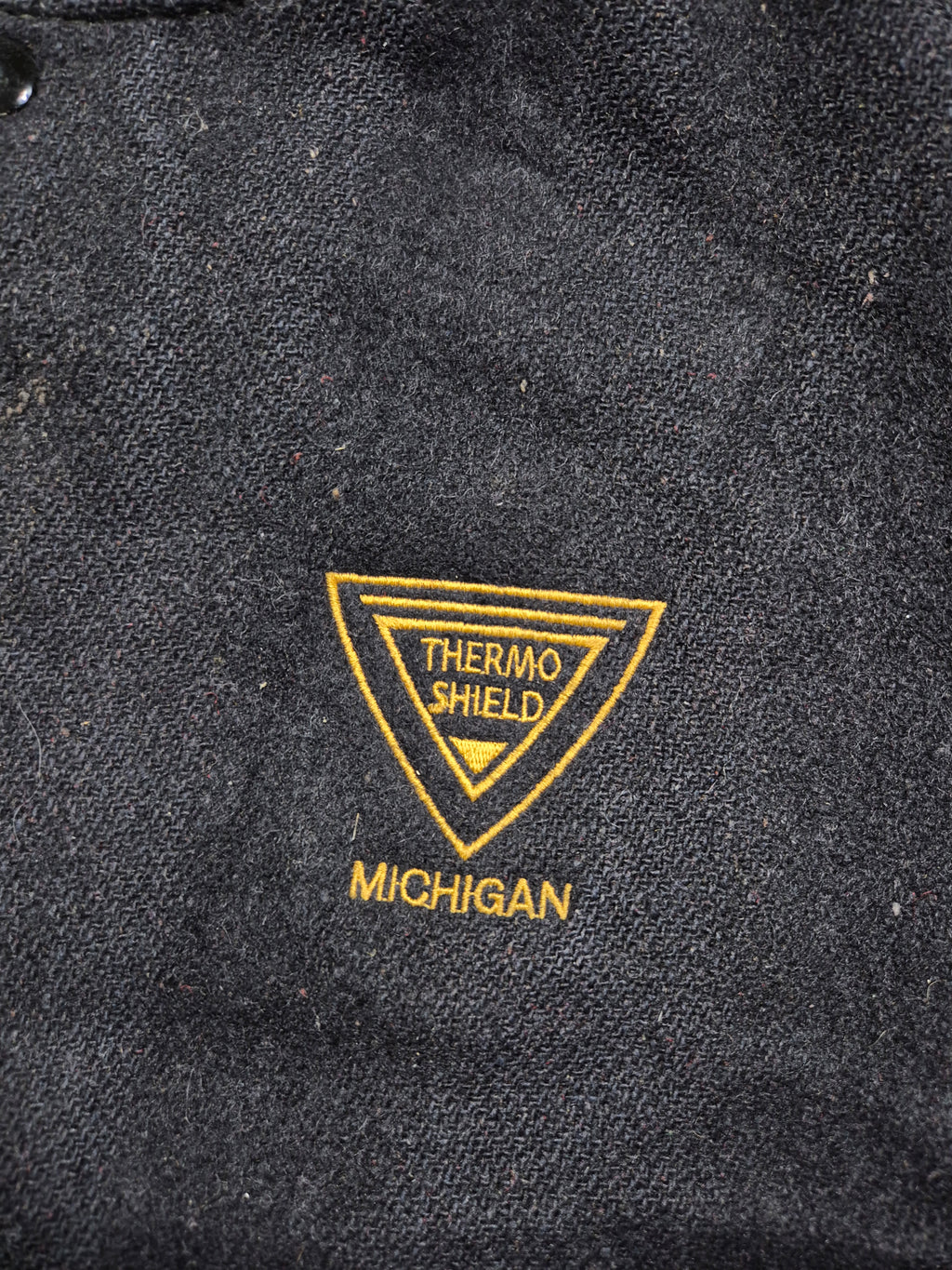 Vintage GAME Sportswear Varsity Jacket (L) Made in USA Leather Sleeves 90s