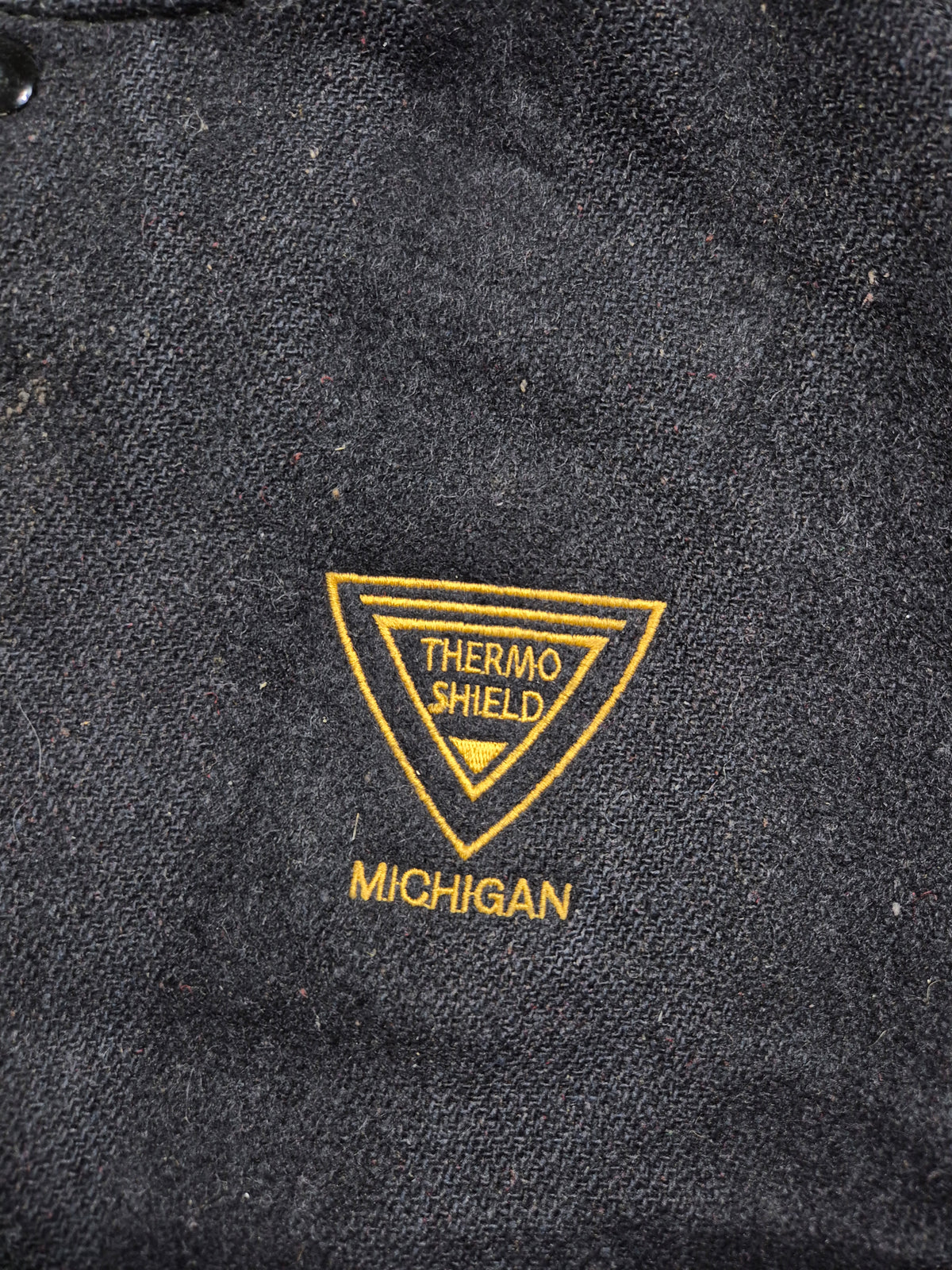 Vintage GAME Sportswear Varsity Jacket (L) Made in USA Leather Sleeves 90s